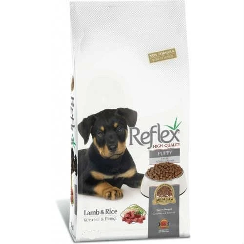 Reflex Beyaz Puppy Lamb Kuzu Etli Yavru Köpek Maması 3 Kg ürün görseli 1