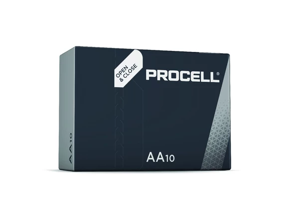 Duracell Procell AA 1.5V LR06 Alkalin Kalem Pil 10'lu Paket ürün görseli 1