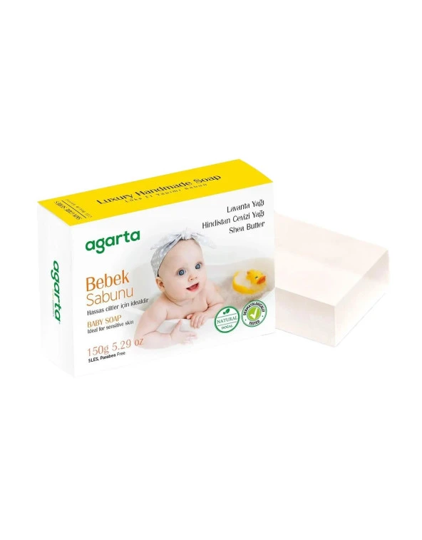 Agarta Bebek Sabunu 150 gr 3 Adet ürün görseli 1
