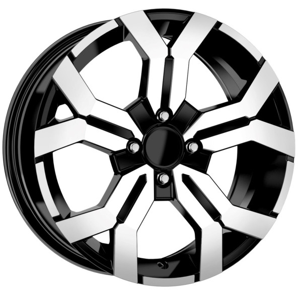 DACİA SANDERO UYUMLU JANT DY1267 7X17 4X100 ET-35 60.1 BD(4 ADET) ürün görseli 1