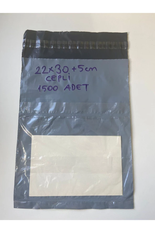22x30 +5 cm Cepli Kargo Poşeti 1500 Adet ürün görseli 1