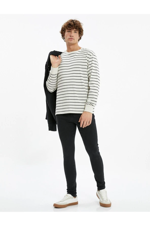 Super Skinny Fit Kot Pantolon - Justin Jean ürün görseli 1