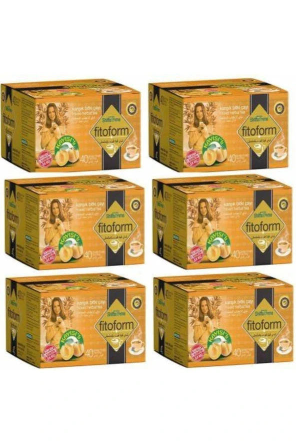 Shiffa Home Fitoform Kayısılı 6 adet ürün görseli 1