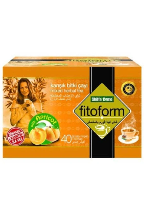 Fitoform Kayısılı Karışık Bitki Çayı 40 Süzen Poşet ürün görseli 1