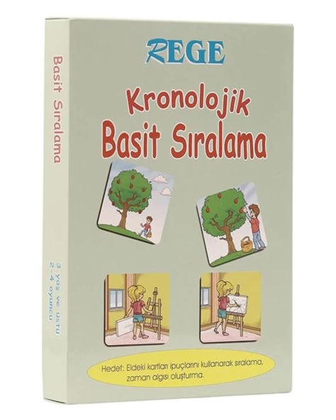 Kronolojik Basit Sıralama Kartları Rege ürün görseli 1