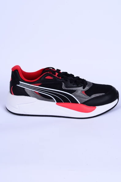 Puma 308061-01 Ferrari X-Ray Deri-Fileli Eva Taban Siyah Günlük Erkek Spor Ayakkabı ürün görseli 1