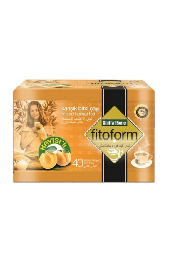 Fitoform Kayısılı Çay 40lı Süzen Shiffa Home 8690000964659 ürün görseli 1