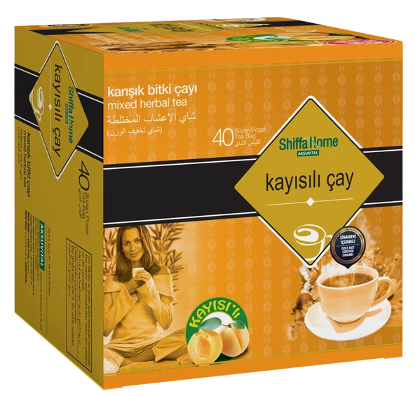 Fitoform Kayısılı Bitki Çayı 40 Poşet Kayısılı Fito Form Çay ürün görseli 1