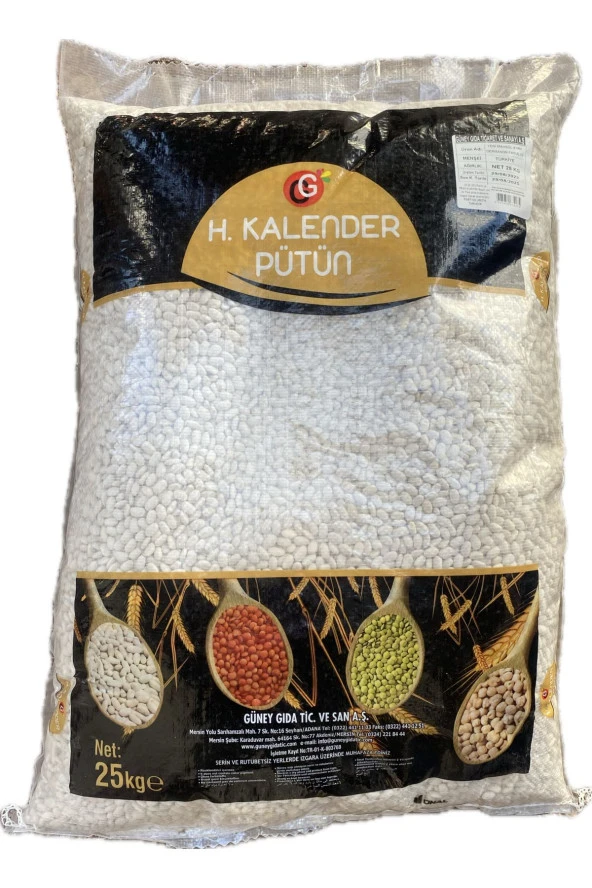 ŞENLER - Yeni Mahsül - 25 Kg - Dermason Kuru Fasülye - 9 Mm - H. Kalender Bütün ürün görseli 1