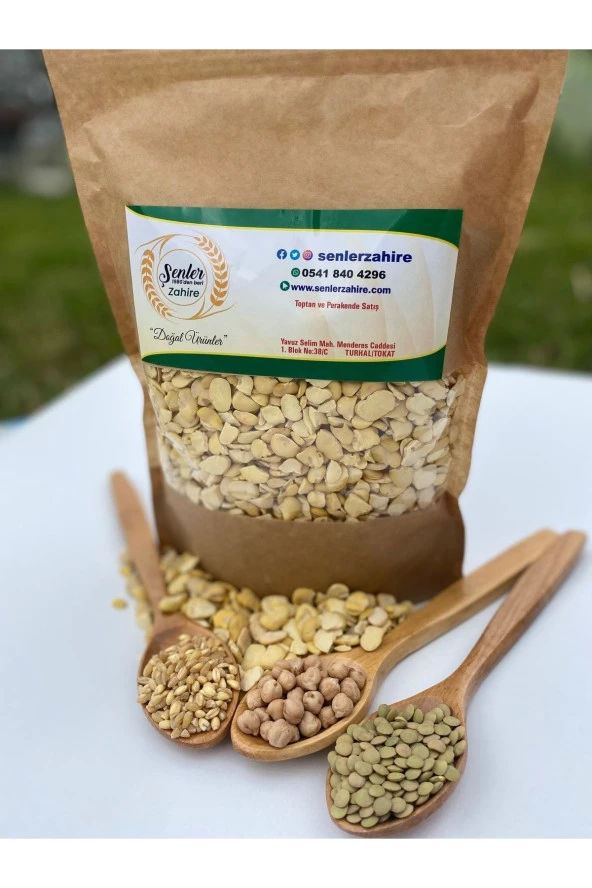 ŞENLER - Organik Soyulmuş Bakla - 500 Gram ürün görseli 1