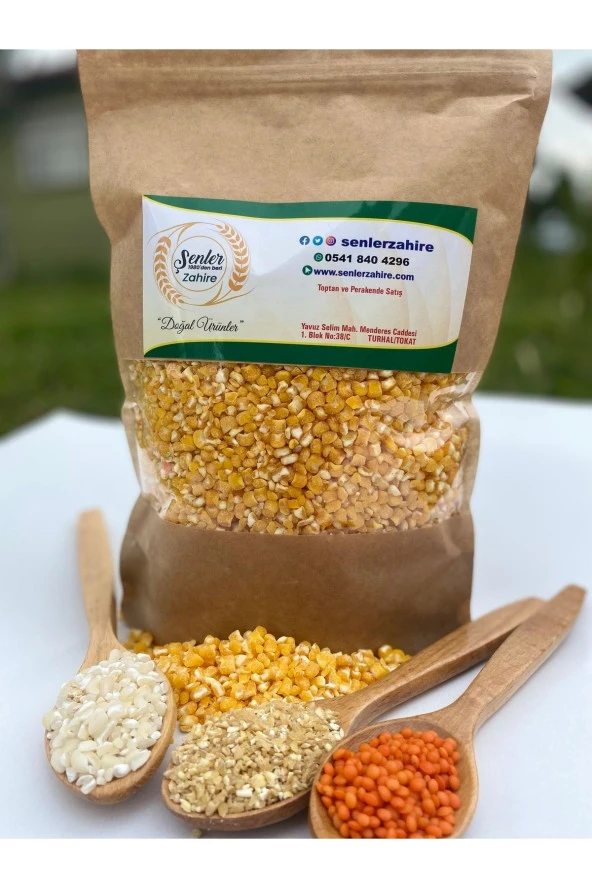 ŞENLER - Doğal Çorbalık Sarı Mısır - 1 Kg ürün görseli 1
