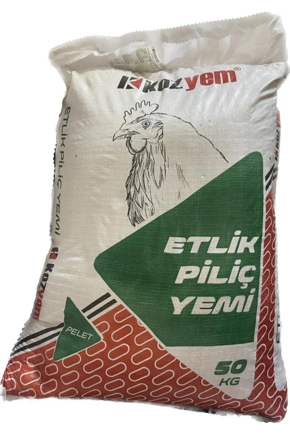 KOZLU Şenler - Kozlu Etlik Piliç Yemi Pelet 50 Kg - Özel Yem ürün görseli 1