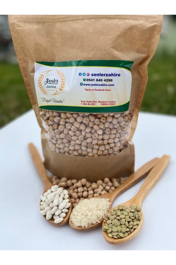 ŞENLER - Yerli Organik Nohut - 1 Kg ürün görseli 1