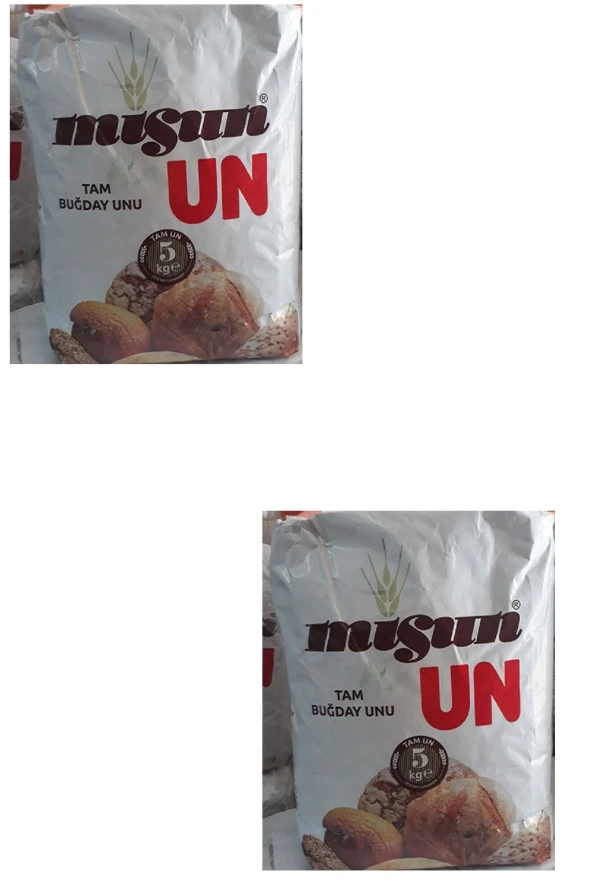Misun -  2 Adet Tam Buğday Unu, Esmer 5 Kg ürün görseli 1