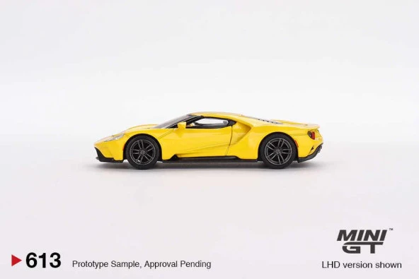 Mini GT Ford GT Triple Yellow - 613 - Resim 3