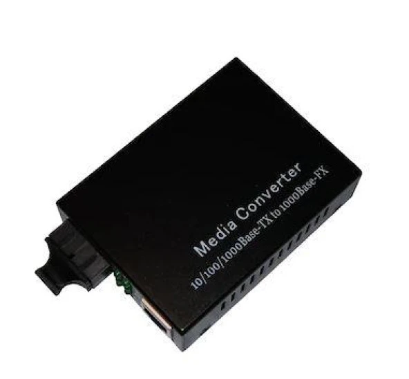 URANIUM  4020 10/100/1000 SM SC 20KM MEDIA CONVERTER ürün görseli 1