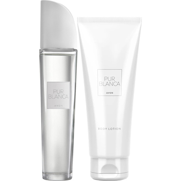 Avon Pur Blanca Bayan Parfüm ve Vücut Losyonu ürün görseli 1