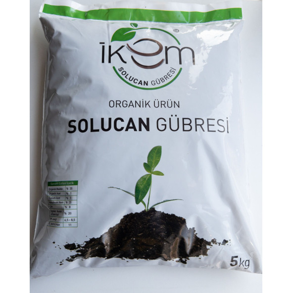 İKEM Solucan Gübresi 5 Kg ürün görseli 1