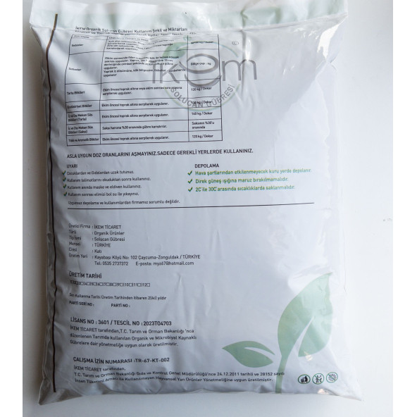 İKEM Solucan Gübresi 5 Kg - Resim 2