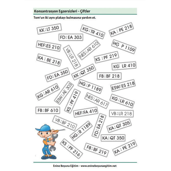 Eğlenceli BİLSEM Hazırlık Seti (6 Süper Kitap) - Resim 5