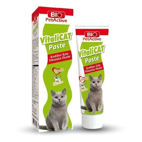 Biopetactive VitaliCat Paste 100 ml Kediler için Vitamin Skt:09/2027 ürün görseli 1