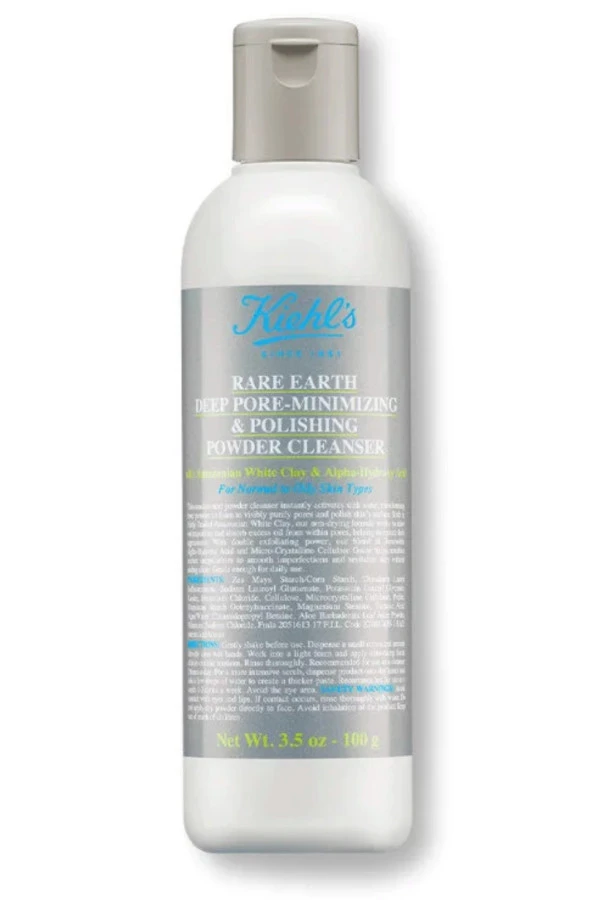 Kiehl's Rare Earth Deep Pore-Minimizing & Polishing Powder Cleanser 100g - Yüz Temizleme Jeli ürün görseli 1