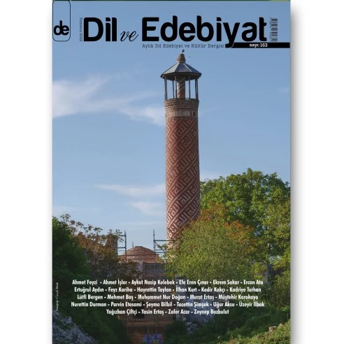 Dil ve Edebiyat 163.Sayı Temmuz 2022 ürün görseli 1
