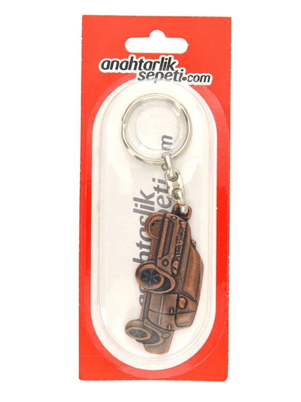 Pick Up Rölyef Araç Anahtarlık - Bakır Oksit - Resim 8