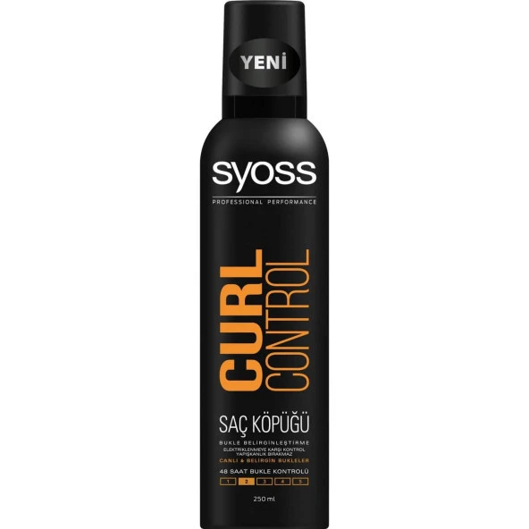Syoss Saç Köpüğü 250 Ml Bukle Kontrolü Için No: 2 ürün görseli 1