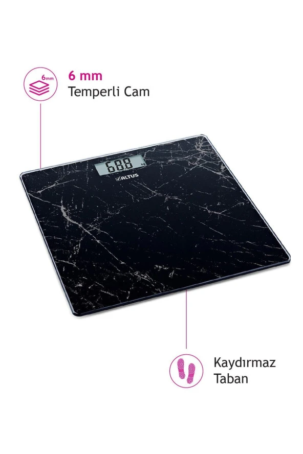 Altus Al 808 Sm Dijital Cam Baskül - Resim 5