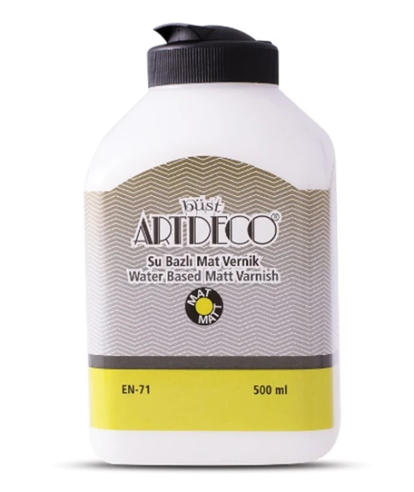Artdeco Su Bazlı Mat Vernik 500 Ml ürün görseli 1
