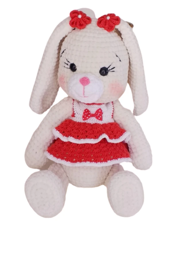 Tatlı Ayıcık Amigurumi Organik Oyuncak ürün görseli 1