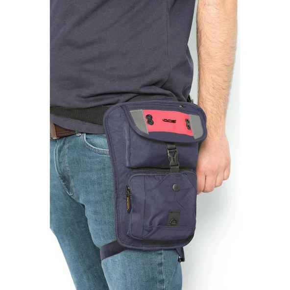 Ççs Bacak Çantası 31281 Lacivert - Resim 2