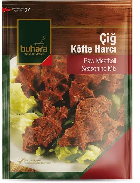 BUHARA ÇİĞ KÖFTE HARCI 100 GR - Resim 2