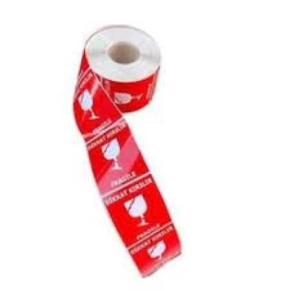 Kırılır Etiket 7x8cm - 500 Adet ürün görseli 1