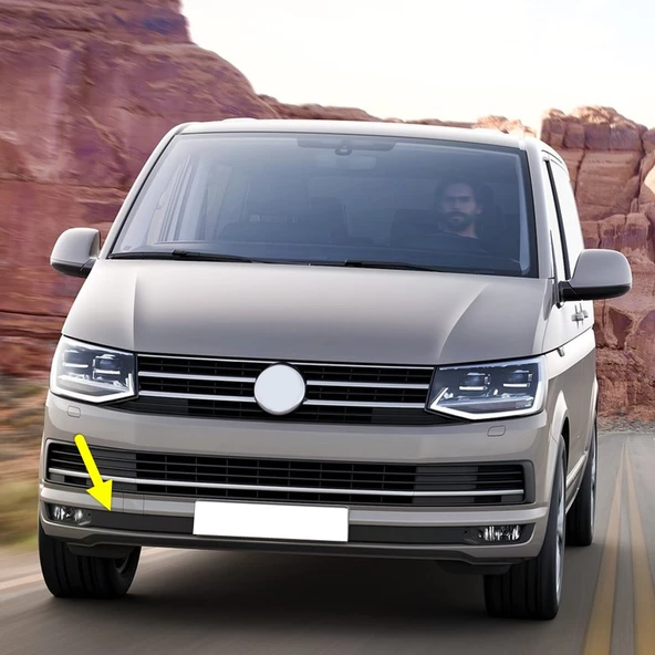 VW Caravelle 2016-2019 Ön Tampon Sağ Sis Farı Çerçevesi 7E0807490D ürün görseli 1