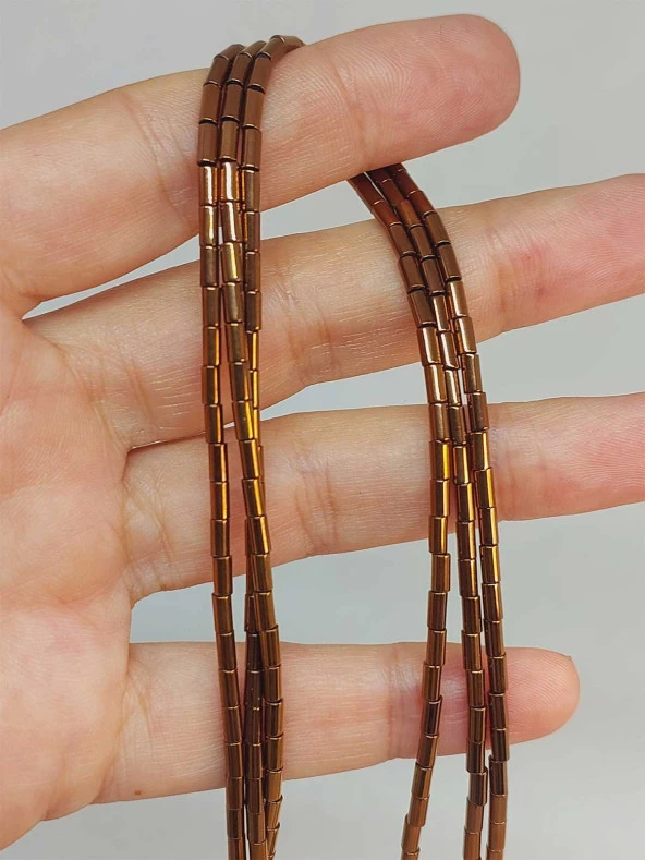 Hematit Taşı Dizi 2*4mm (48156) ürün görseli 1