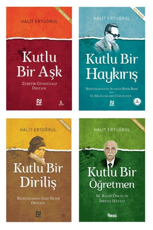 Halit Ertuğrul Kutlu Bir Aşk Seti (4 Kitap) ürün görseli 1