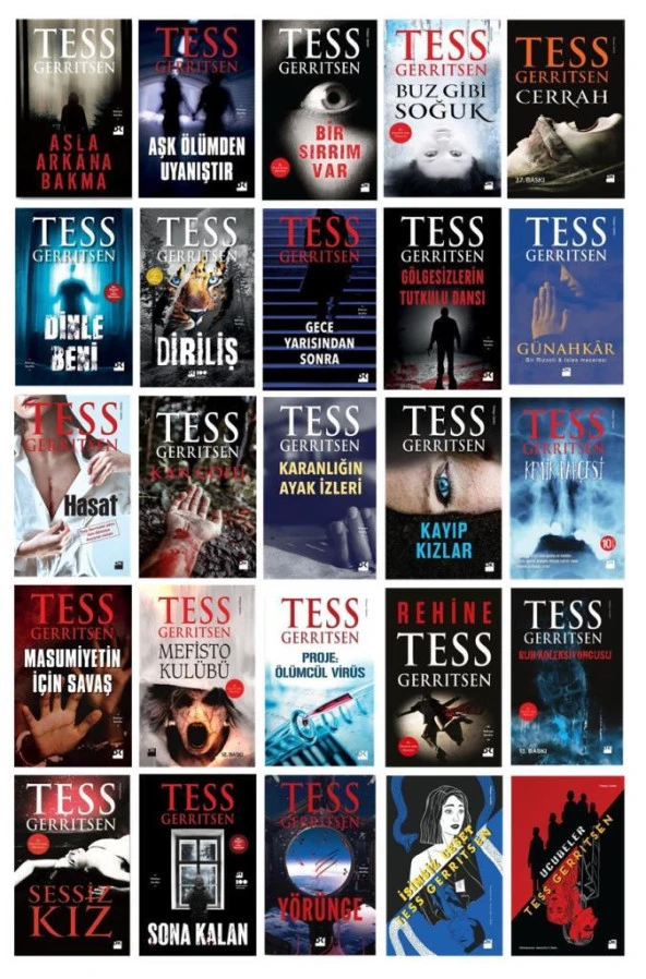 Tess Gerritsen Seti 25 Kitap ürün görseli 1