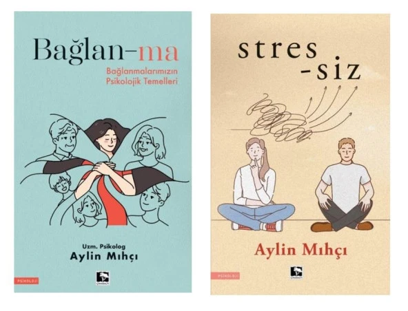 Aylin Mıhçı Bağlan Ma + Stres siz (2 Kitap) ürün görseli 1