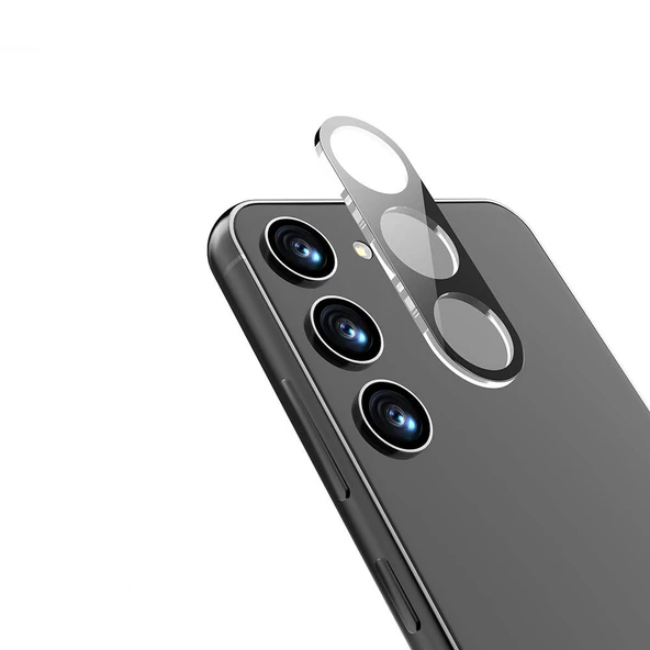 Galaxy S24 Plus 3D Kamera Camı Koruyucu - Resim 2