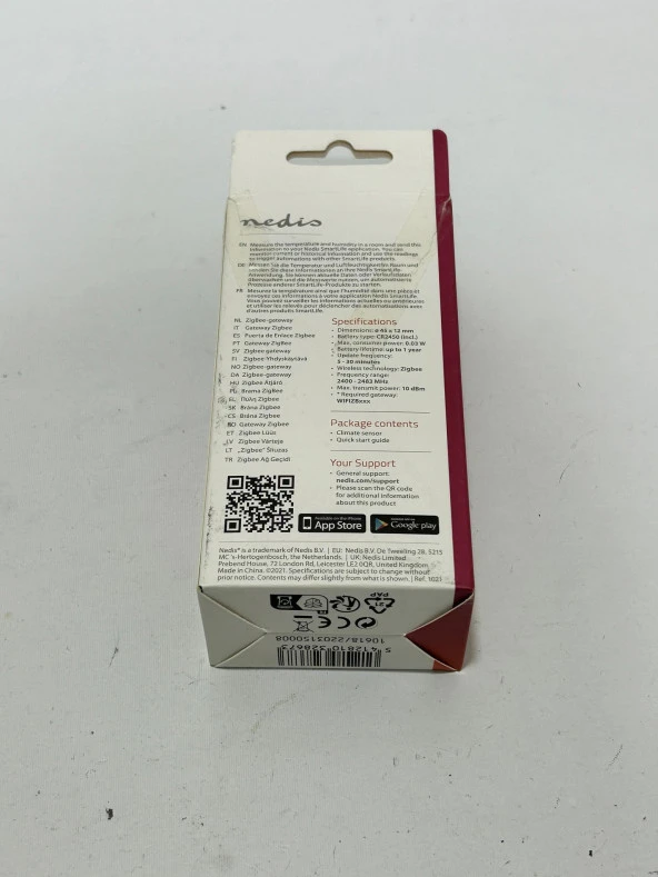 Nedis Akıllı İklim Sensörü ZBSC10WT - Resim 5