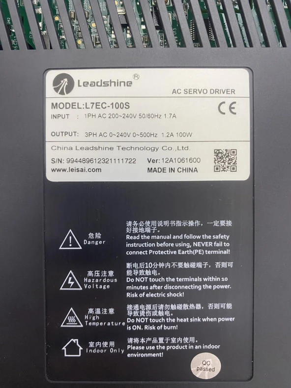 Leadshine L7EC-100S EtherCat Ac Servo Sürücü - Resim 3