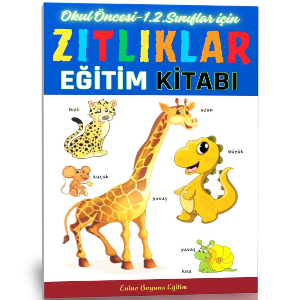 Zıt Kavramlar Eğitim Kitabı (Zıtlıklar) ürün görseli 1