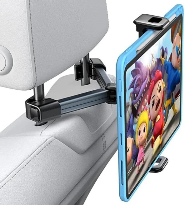 Tüm Araçlar İle Uyumlu Ayarlanabilir Koltuk Arkası Tablet Tutucu Ve Telefon Tutucu, Tablet Tutucu ürün görseli 1