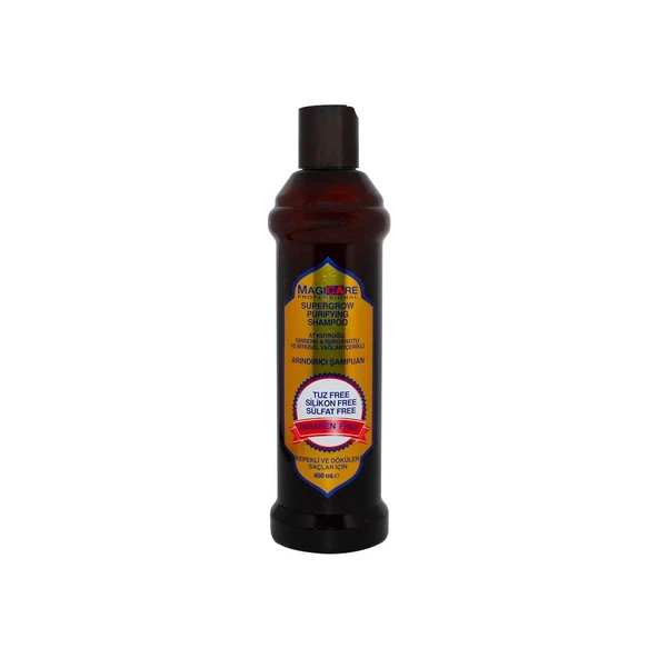 Magicare Supergrow Purifying Kepekli ve Dökülen Saçlar Şampuan 450 ML ürün görseli 1