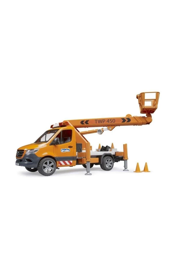 Bruder  Mercedes Benz Sprinter Sepetli Vinç BR02679 +4 yaş ürün görseli 1