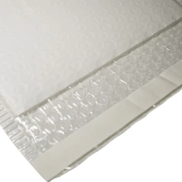 BANTLI BALONLU BEYAZ ZARF 20X30 + 5 CM 10 adet ürün görseli 1
