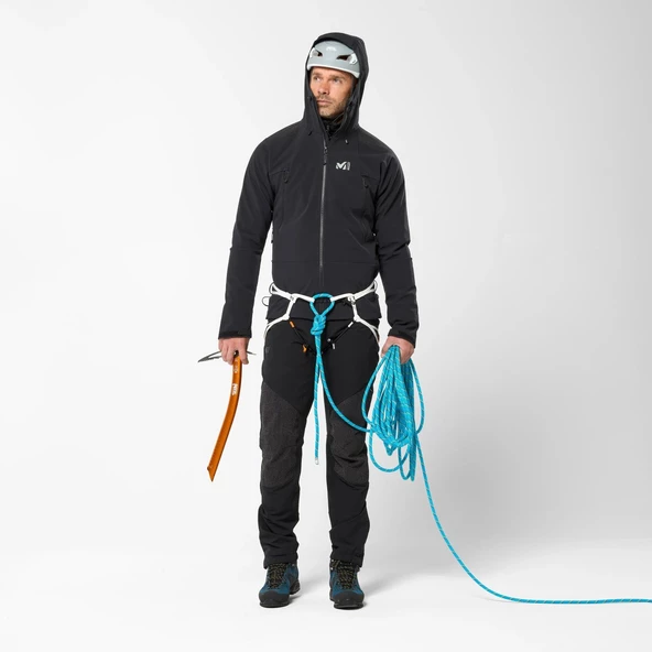 Millet Softshell K ABSOLUTE SHIELD Erkek Ceket MIV9017 0247 - Resim 8
