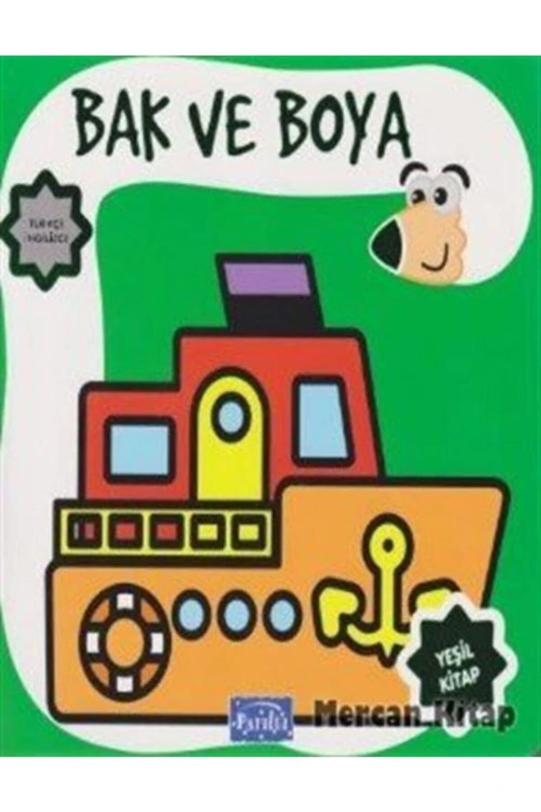 Bak Ve Boya Türkçe-ingilizce Yeşil Kitap ürün görseli 1